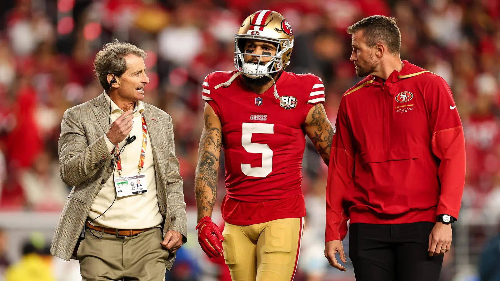 Mike Evans accidentat la tendonul lui Ahile: 49ers câștigă fără el
