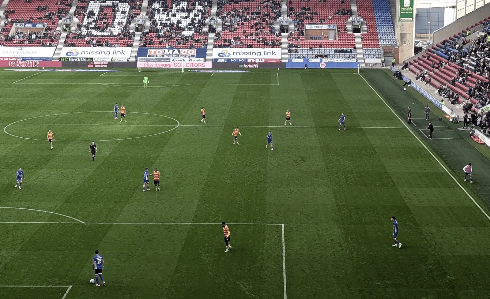 Wigan Athletic învinge Reading 1-0 în meci tensionat la DW Stadium